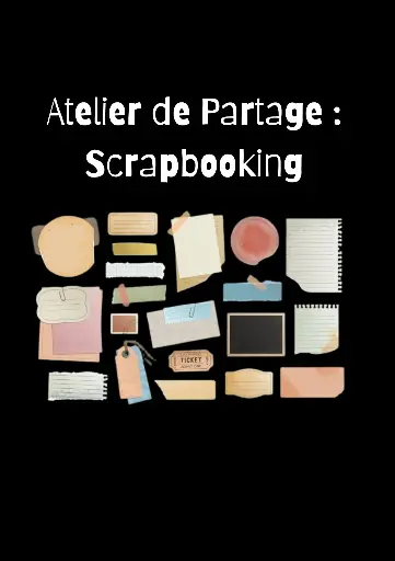 Atelier de Partage : ScrapBooking
