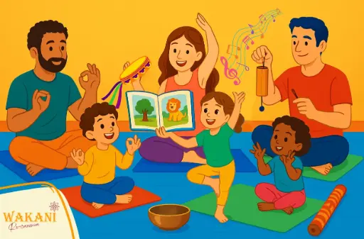 Atelier Un Temps pour Soi... ensemble : Yoga en Famille (2-5 ans)